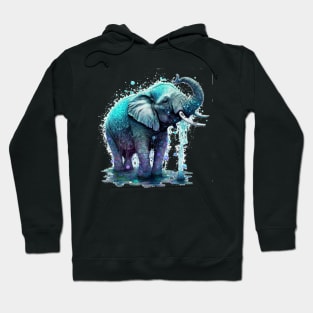 Watered elephant Hoodie